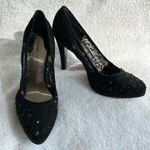 Nine West Black Stiletto Pumps